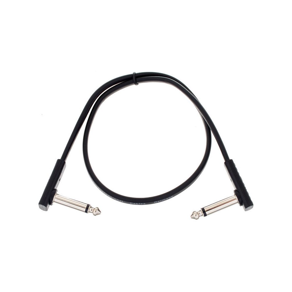 Rockboard Flat Patch Cable Black 45 cm – Thomann Ireland