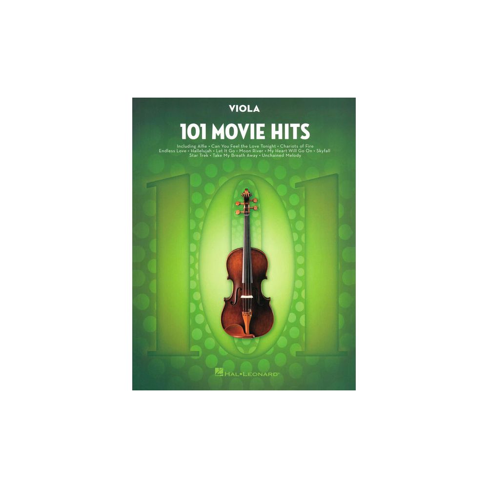 Hal Leonard 101 Movie Hits for Viola – Thomann Ireland