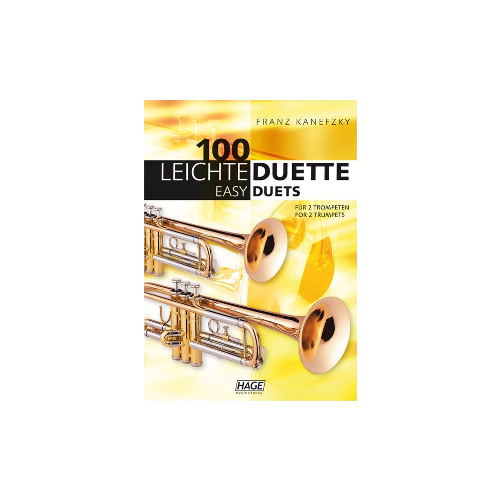 Hage Musikverlag 100 Leichte Duette Trompete – Thomann Ireland