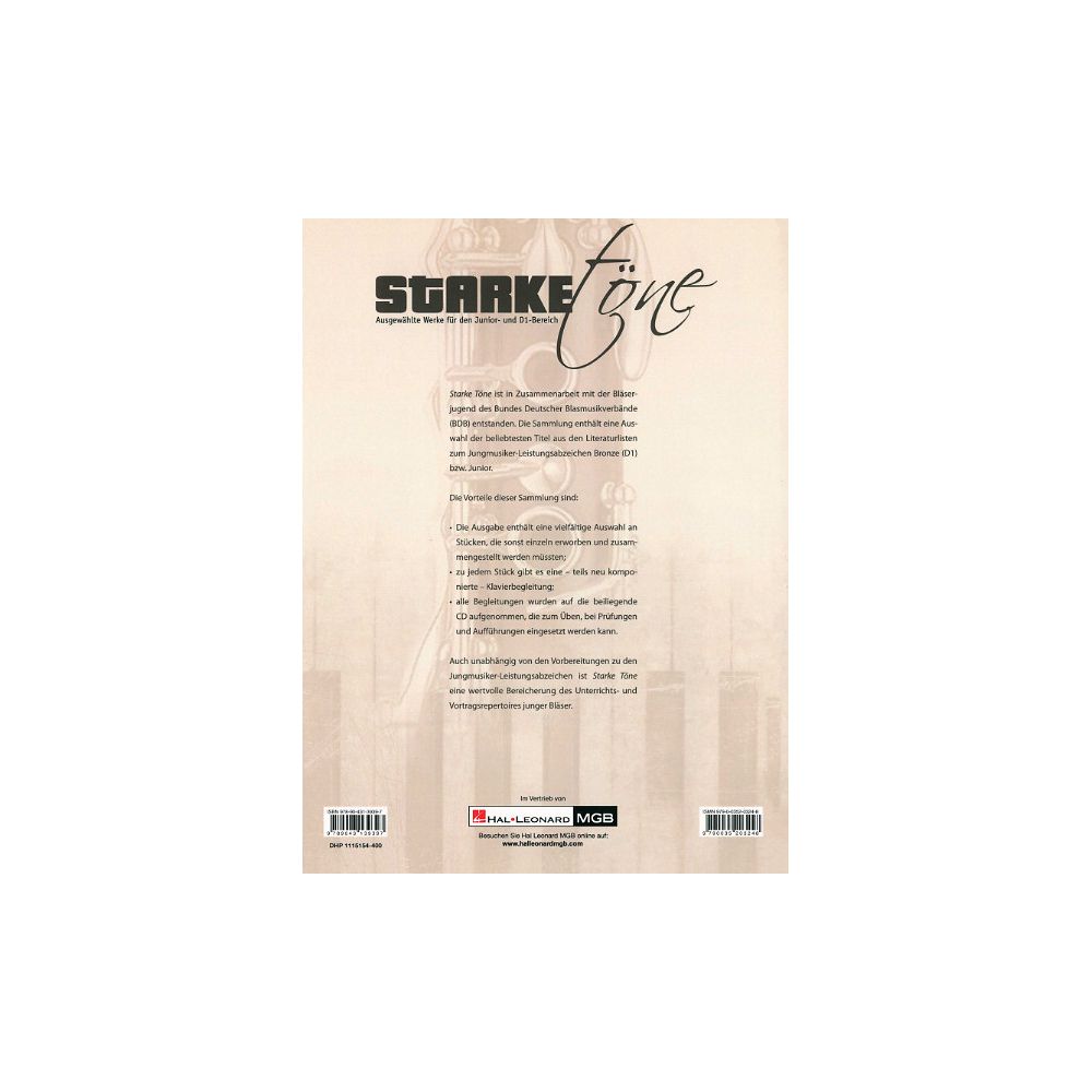 De Haske Starke Töne Klarinette – Thomann Ireland