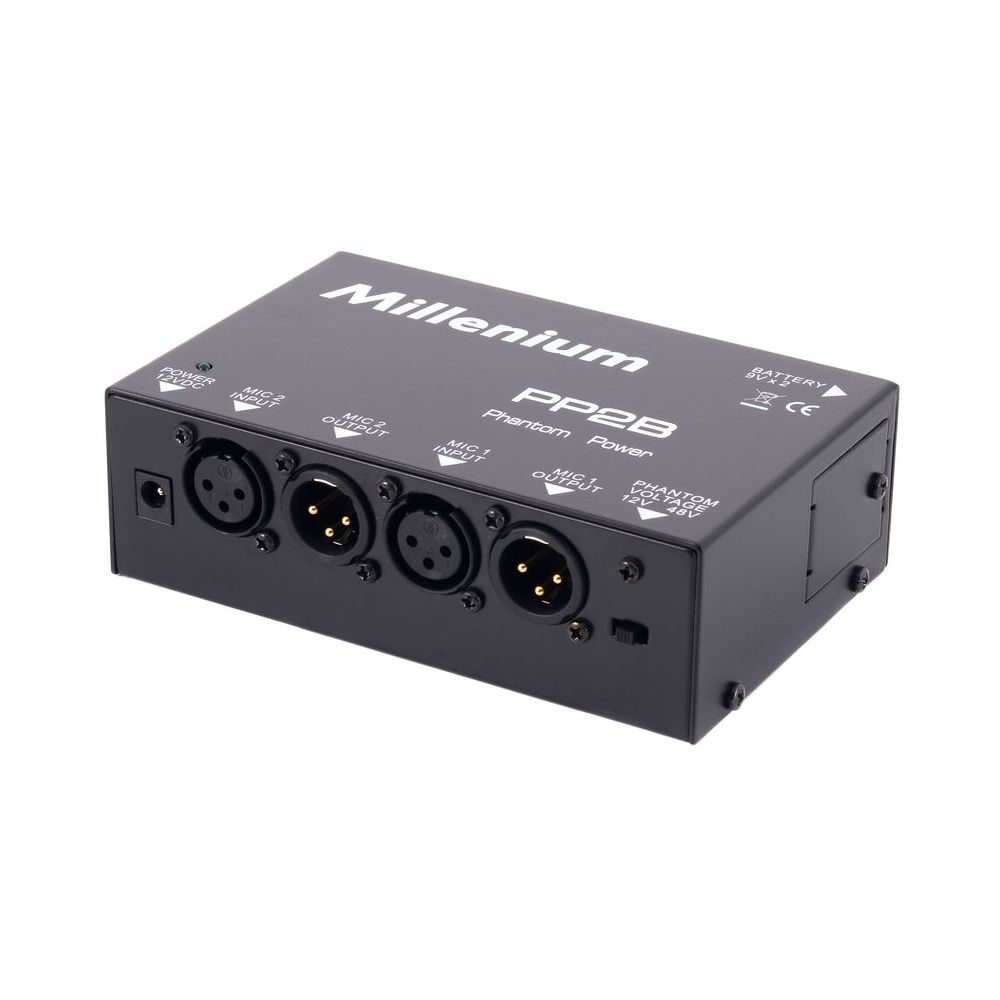 Millenium PP2B Phantom Power Supply – Thomann Ireland