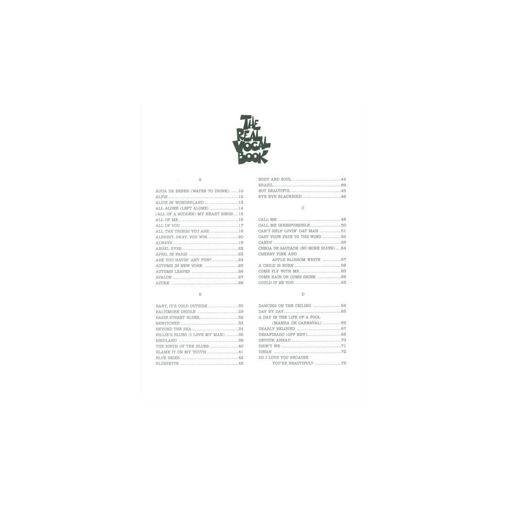 Hal Leonard Real Vocal Book 1 Low Voice – Thomann Ireland