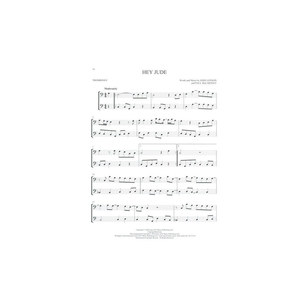 Hal Leonard The Beatles For Two Trombone – Thomann Ireland