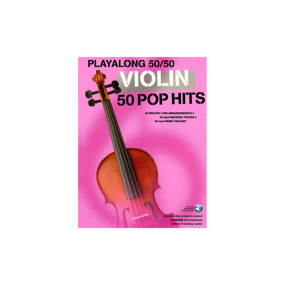Wise Publications Playalong 50/50 Violin – Thomann Ireland