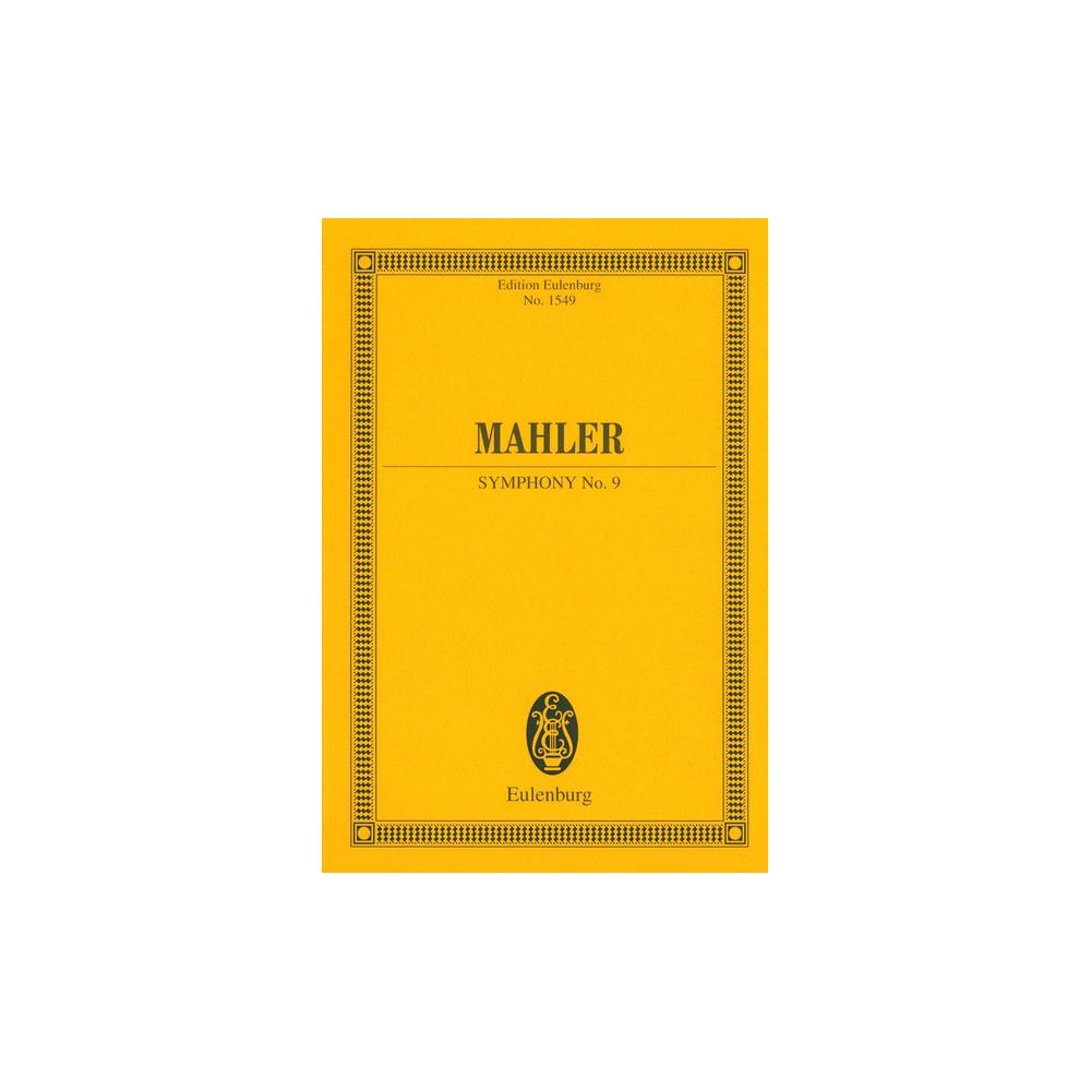 Edition Eulenburg Mahler Sinfonie Nr. 9 D