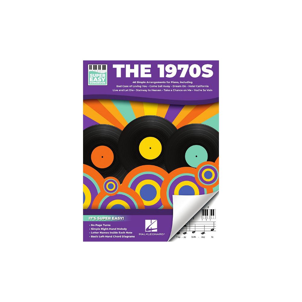 Hal Leonard The 1970s Super Easy Songbook – Thomann Ireland