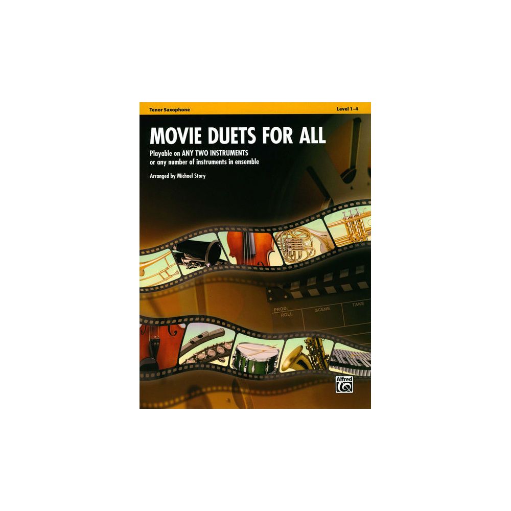 Alfred Music Publishing Movie Duets For All Tenor Sax – Thomann Ireland