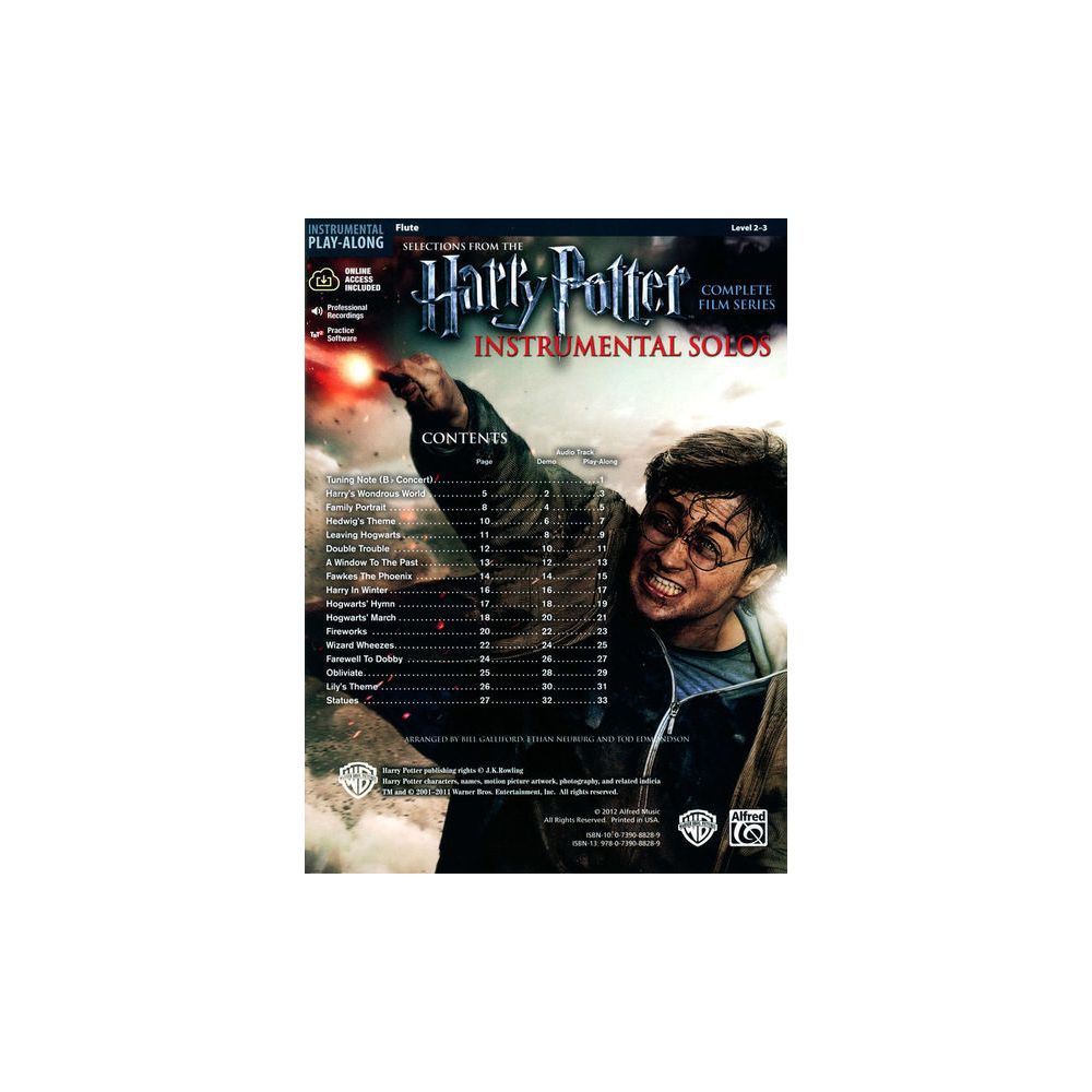 Alfred Music Publishing Harry Potter Complete Flute – Thomann Ireland