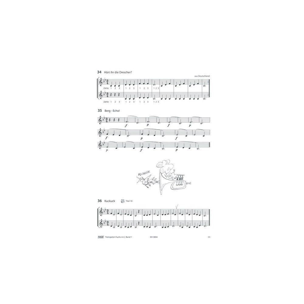 Hage Musikverlag Trompeten Fuchs C – Thomann Ireland