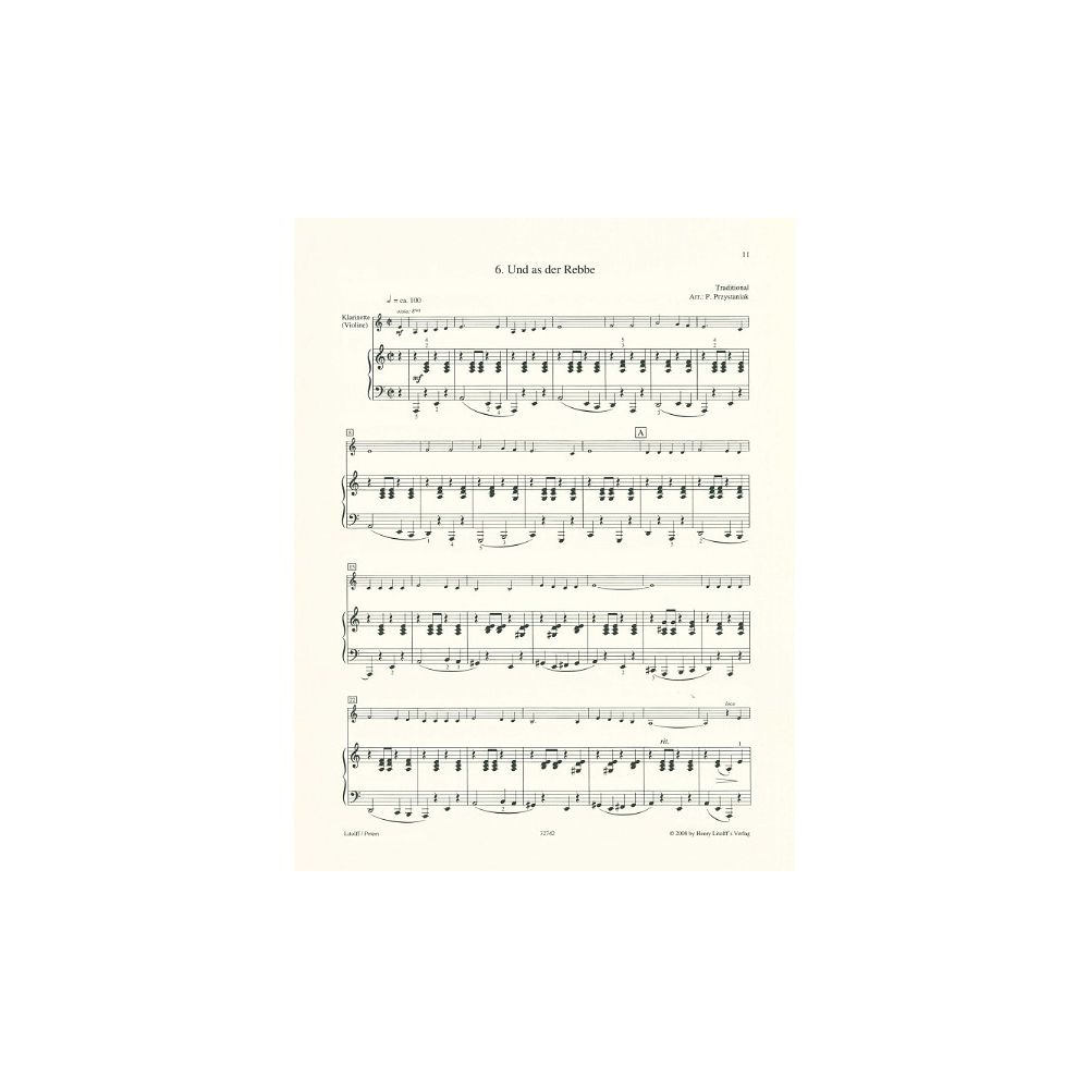 Edition Peters That's Klezmer Clarinet – Thomann Ireland