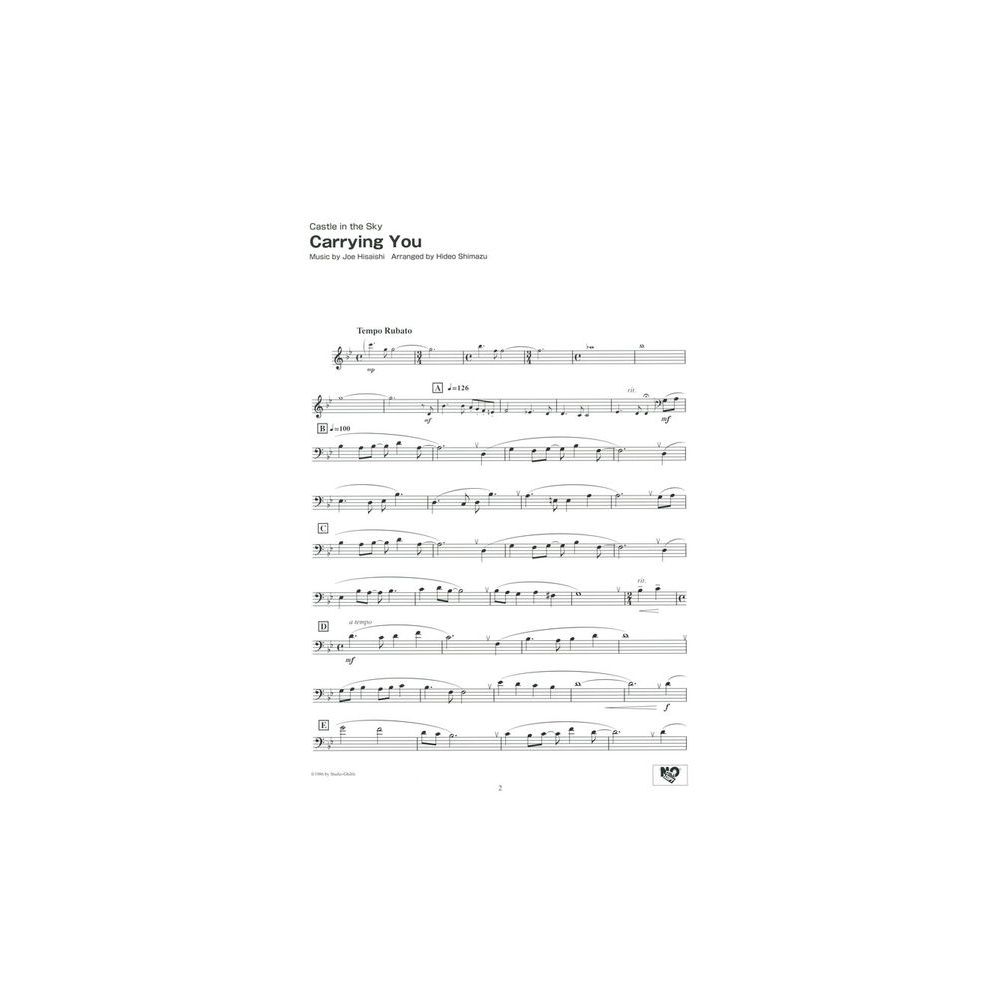 Yamaha Music Entertainment  Studio Ghibli Songs Trombone 1 – Thomann Ireland