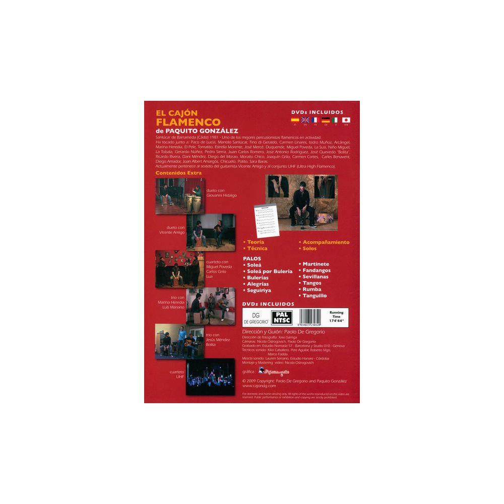 DG De Gregorio El Cajon Flamenco – Thomann Ireland