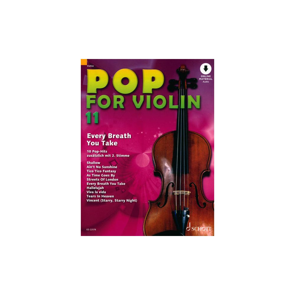 Schott Pop For Violin 11 – Thomann Ireland
