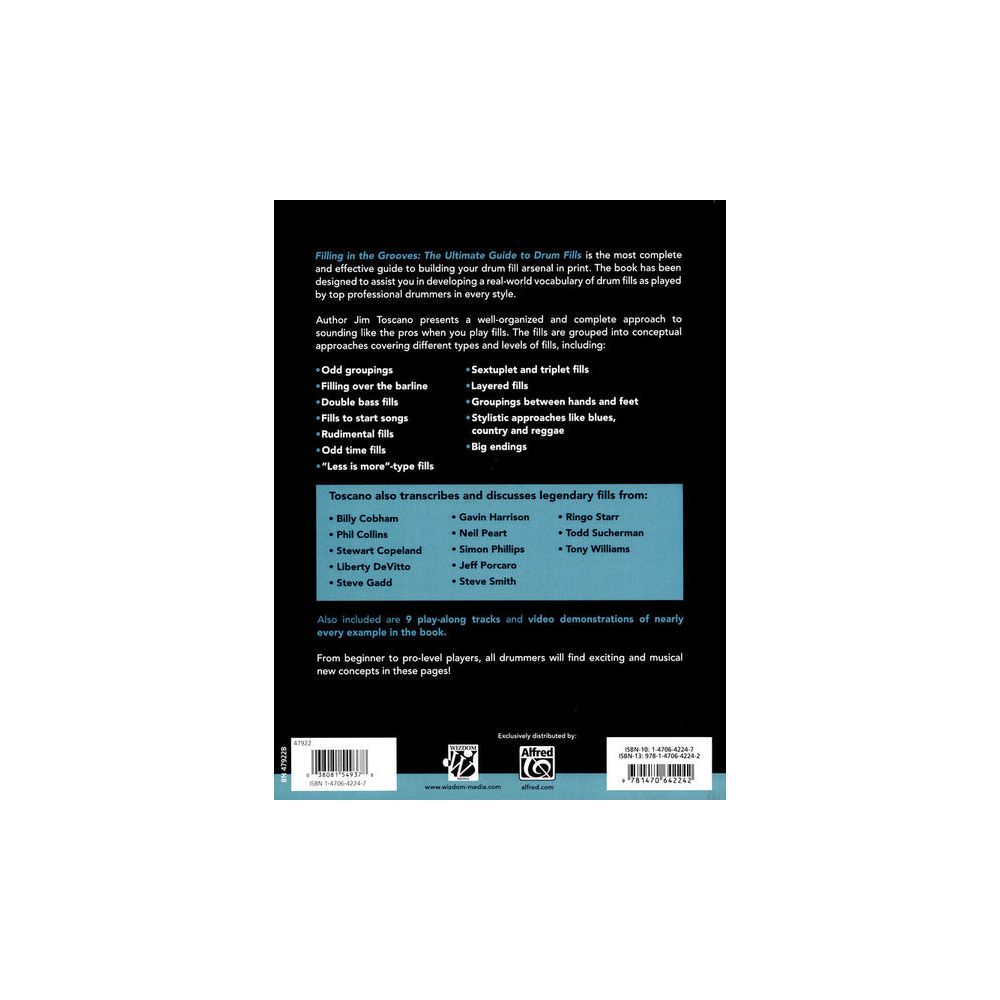 Alfred Music Publishing Filling In The Grooves – Thomann Ireland