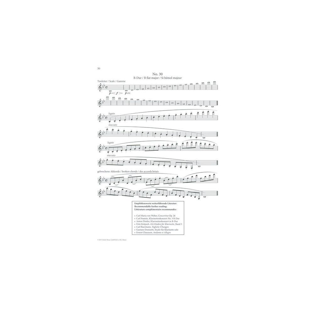Schott Baermann Klarinettenschule – Thomann Ireland