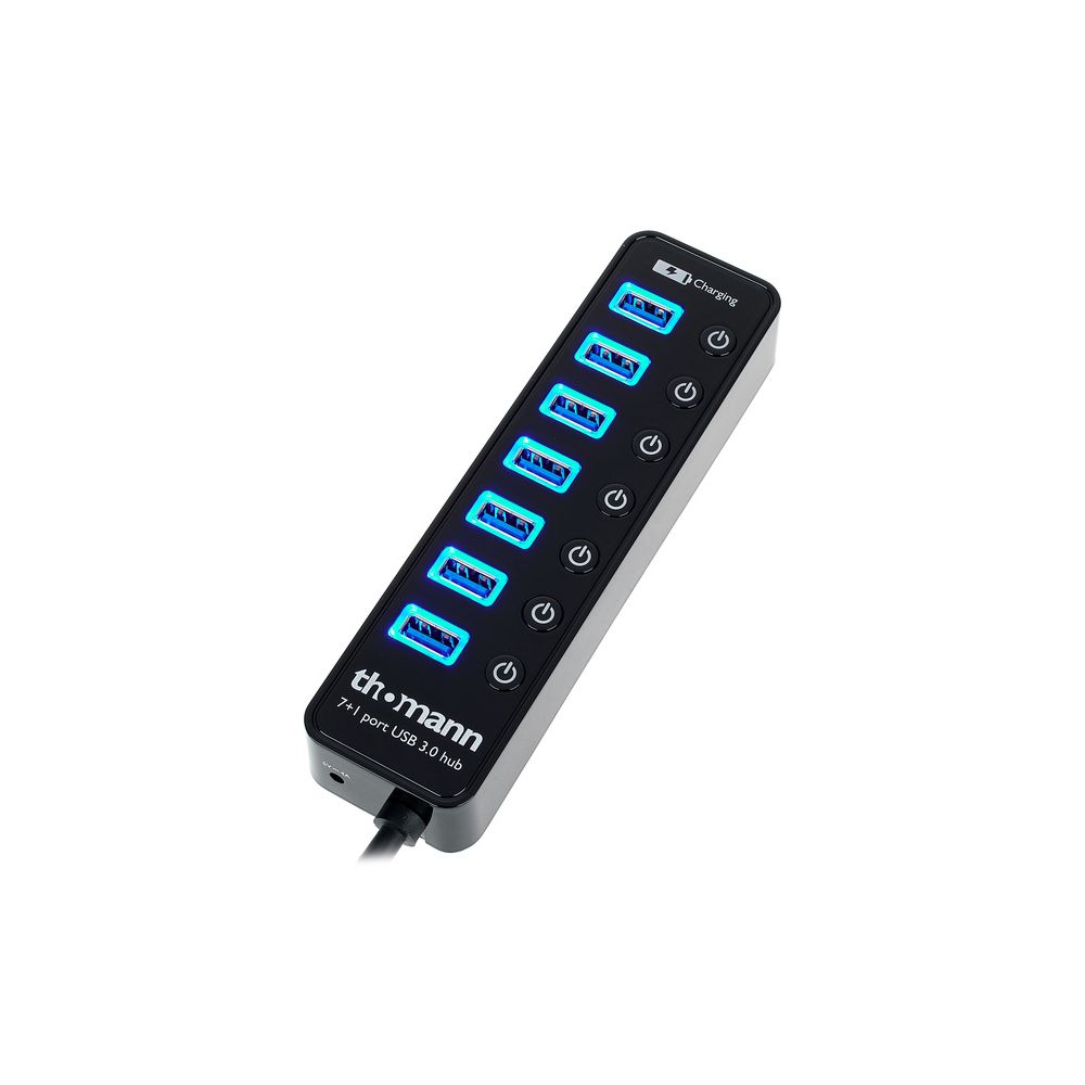 Thomann 7+1 Port USB 3.0 Hub – Thomann Ireland
