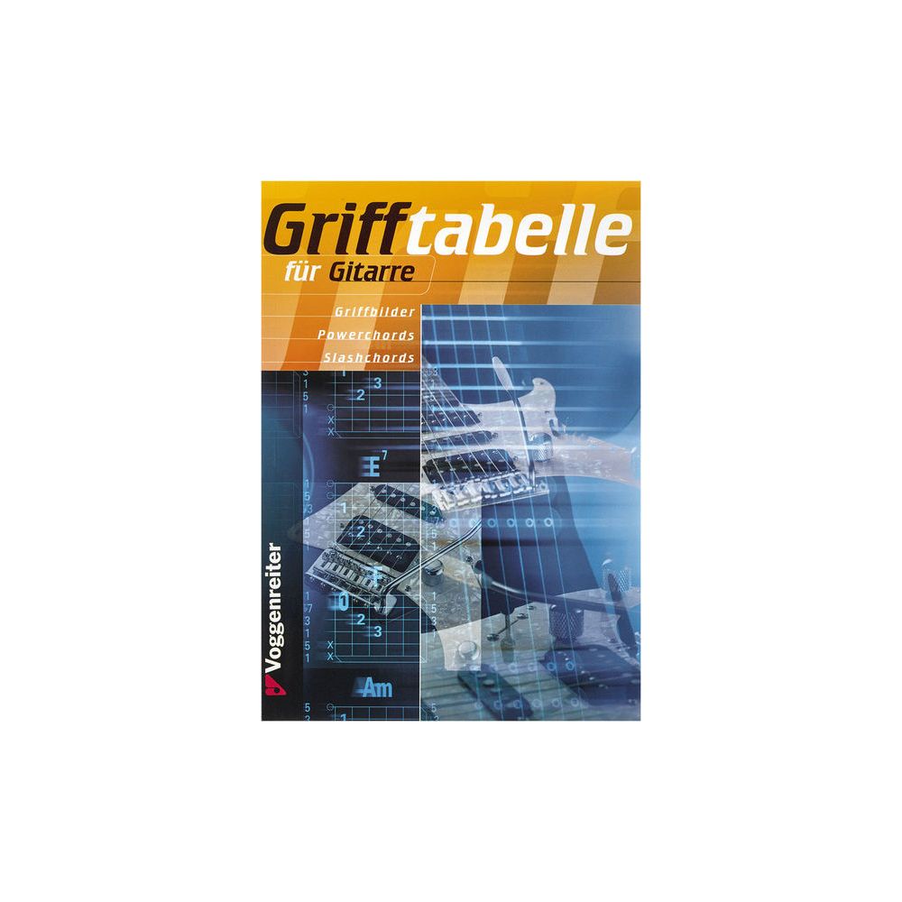 Voggenreiter Grifftabelle für Gitarre – Thomann Ireland