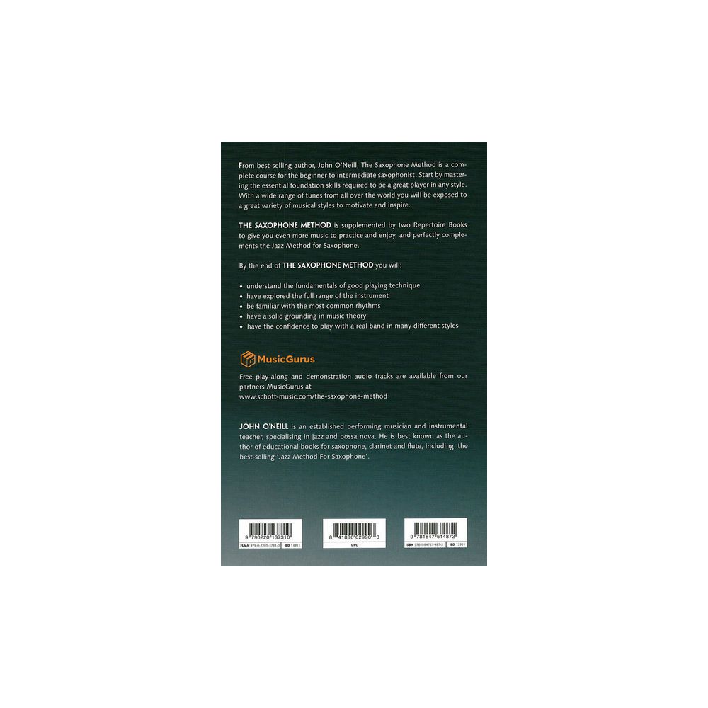 Schott The Saxophone Method 1 – Thomann Ireland