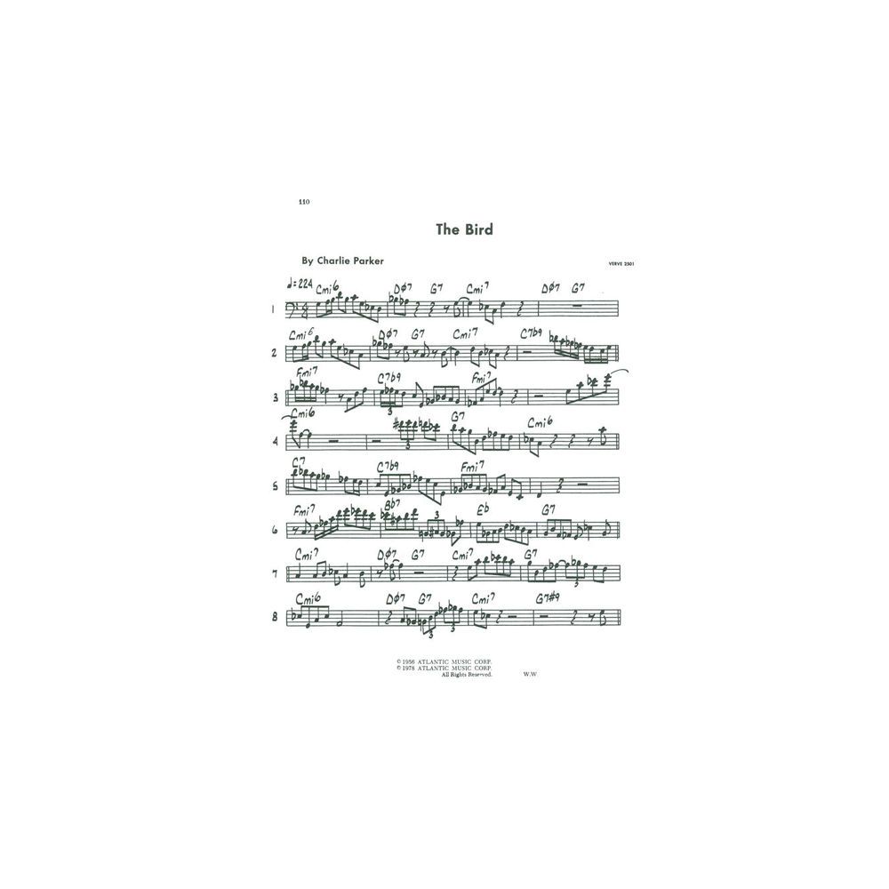 Atlantic Music Charlie Parker Omnibook BC – Thomann Ireland