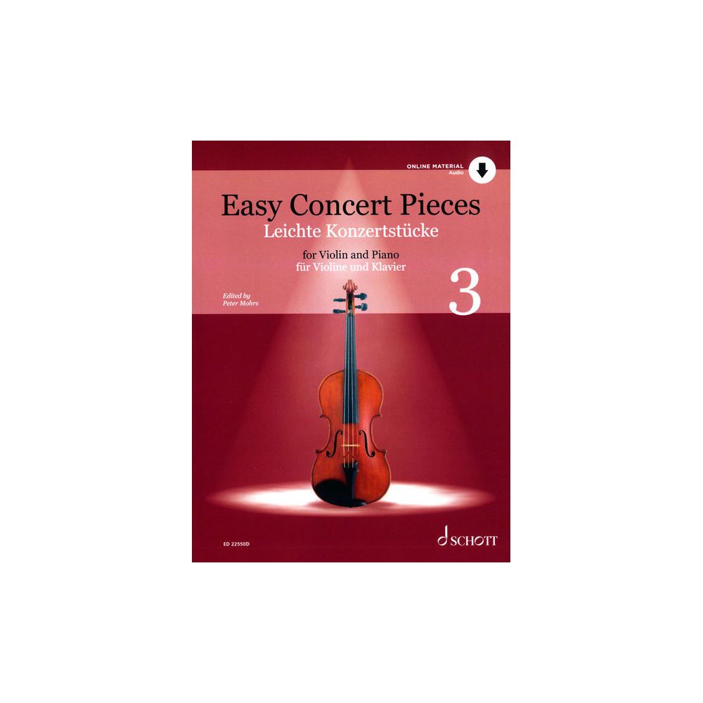 Schott Easy Concert Pieces Violin 3 – Thomann Ireland