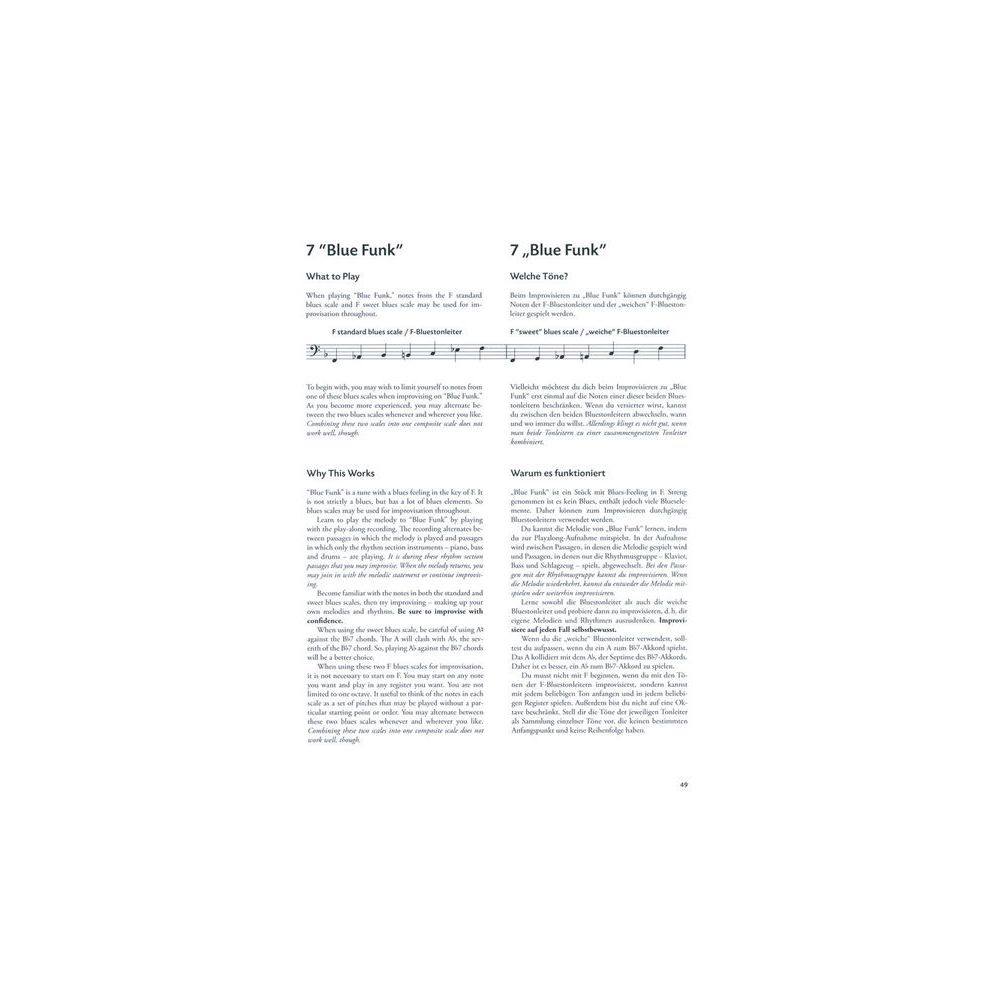 Advance Music Improvisation 101 Bass Clef – Thomann Ireland