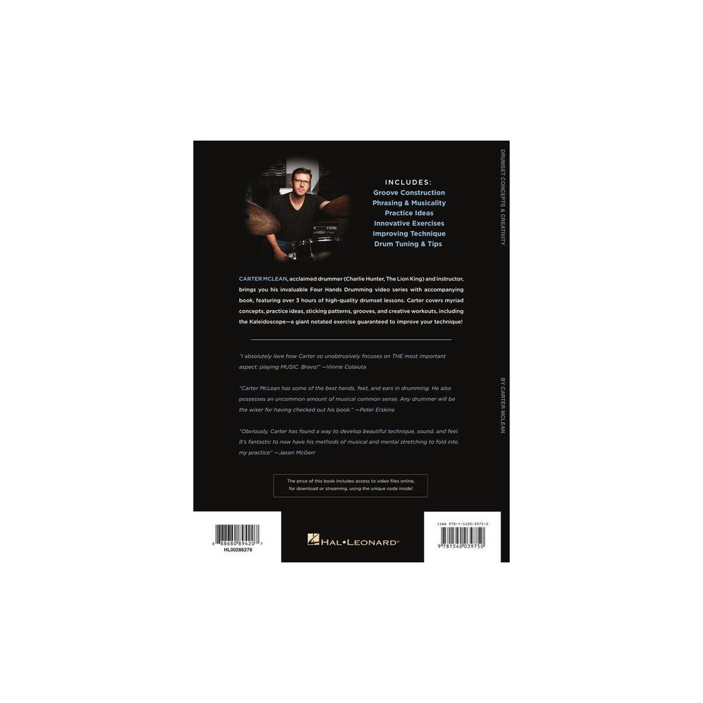 Hal Leonard Drumset Concepts & Creativity – Thomann Ireland