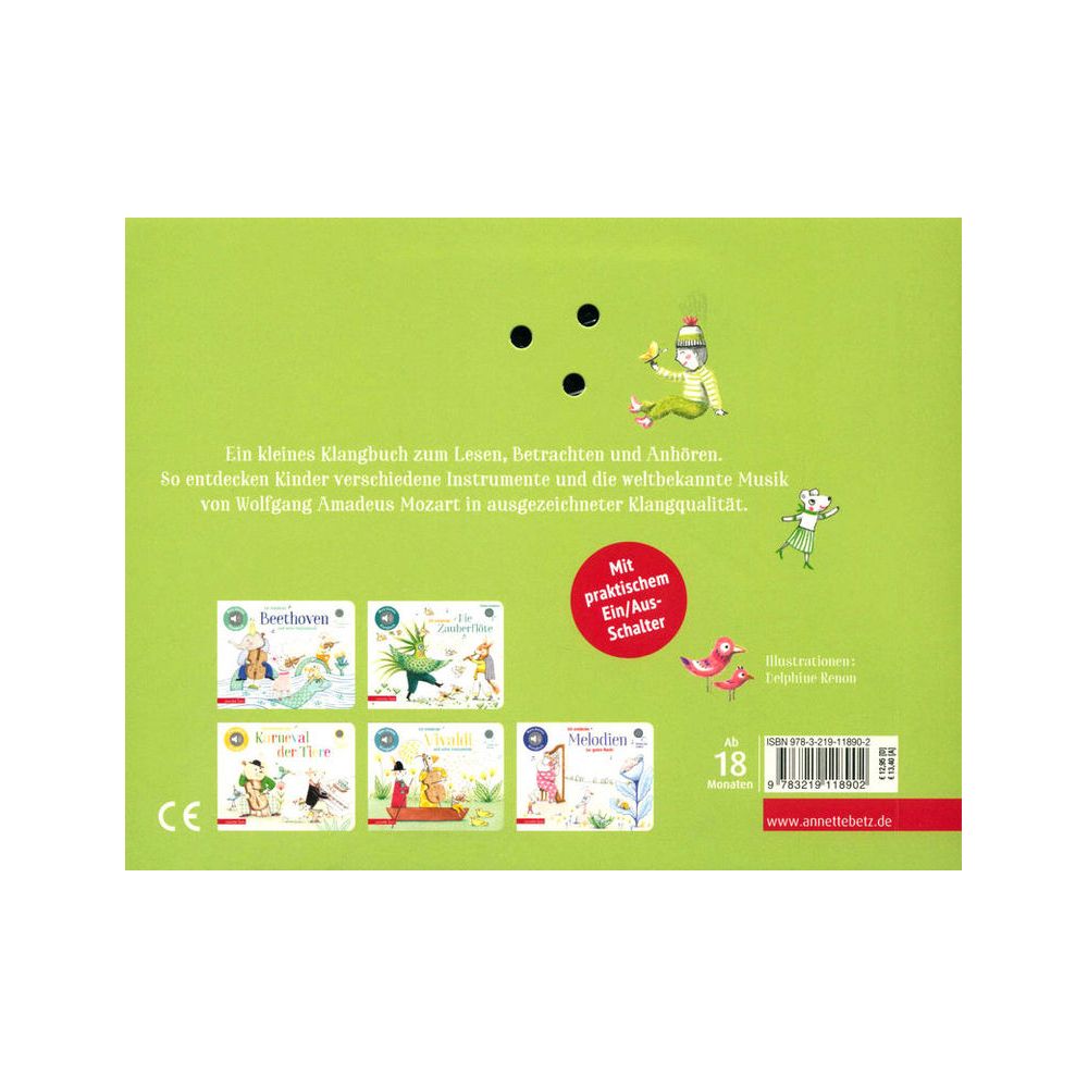 Annette Betz Verlag Ich entdecke Mozart – Thomann Ireland