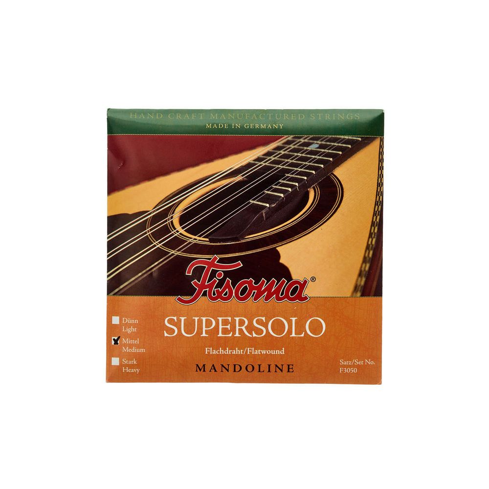 Fisoma F3050M Flatwound Mandolin Str. – Thomann Ireland