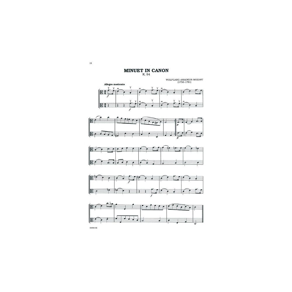 Alfred Music Publishing Classical Duets for All Viola – Thomann Ireland