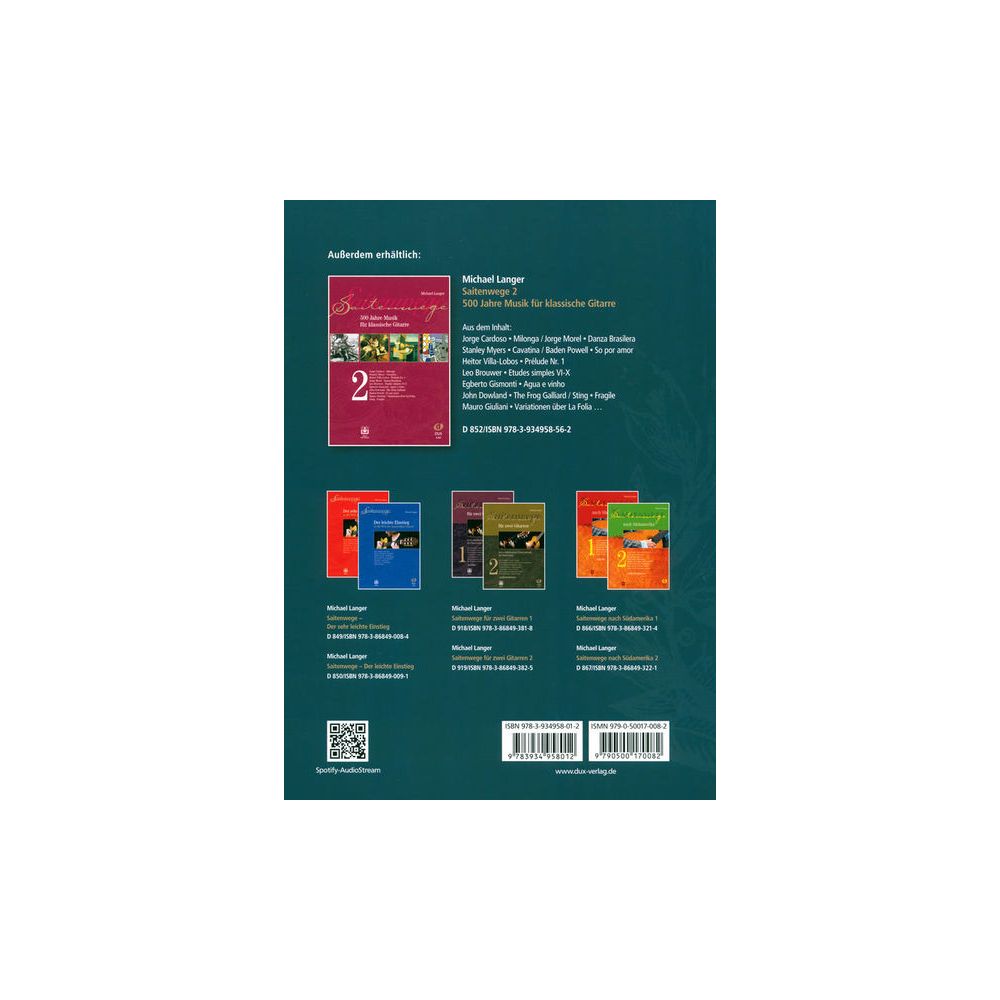 Edition Dux Saitenwege 1 – Thomann Ireland