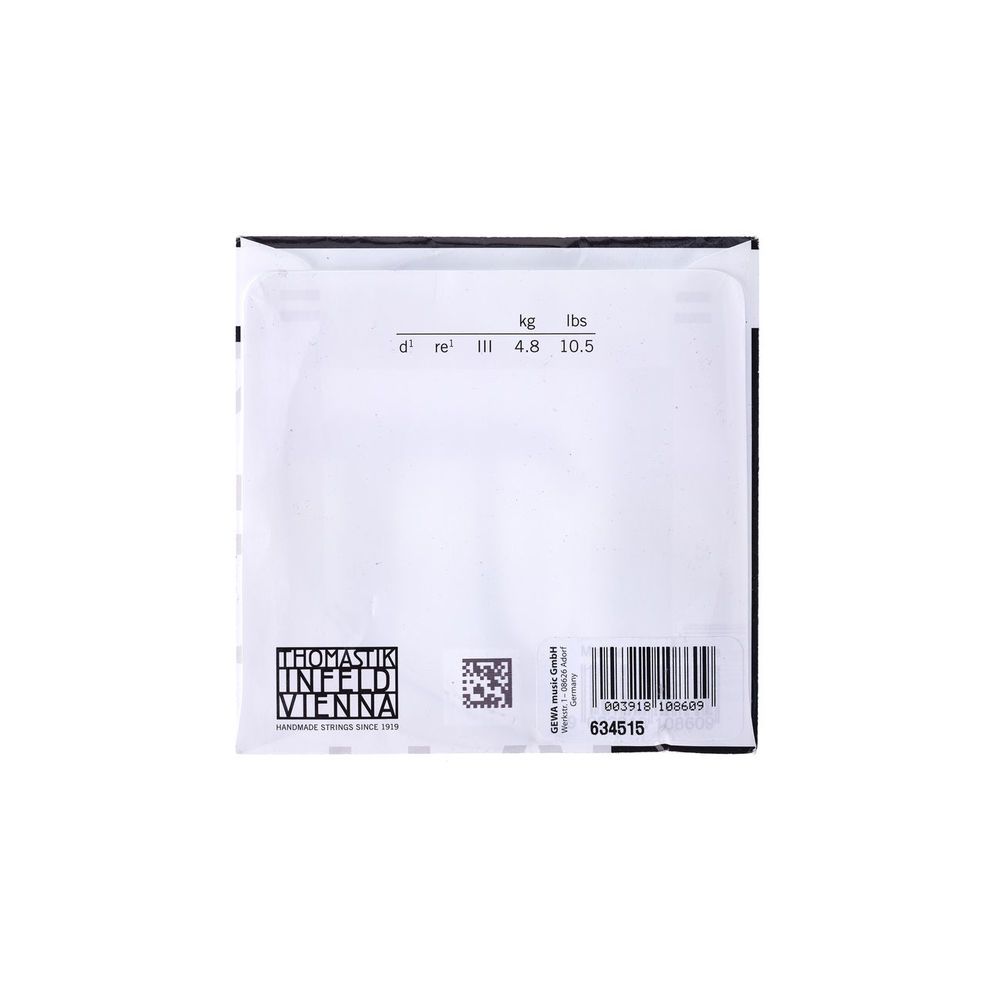 Thomastik Peter Infeld Violin D 4/4 Sil. – Thomann Ireland