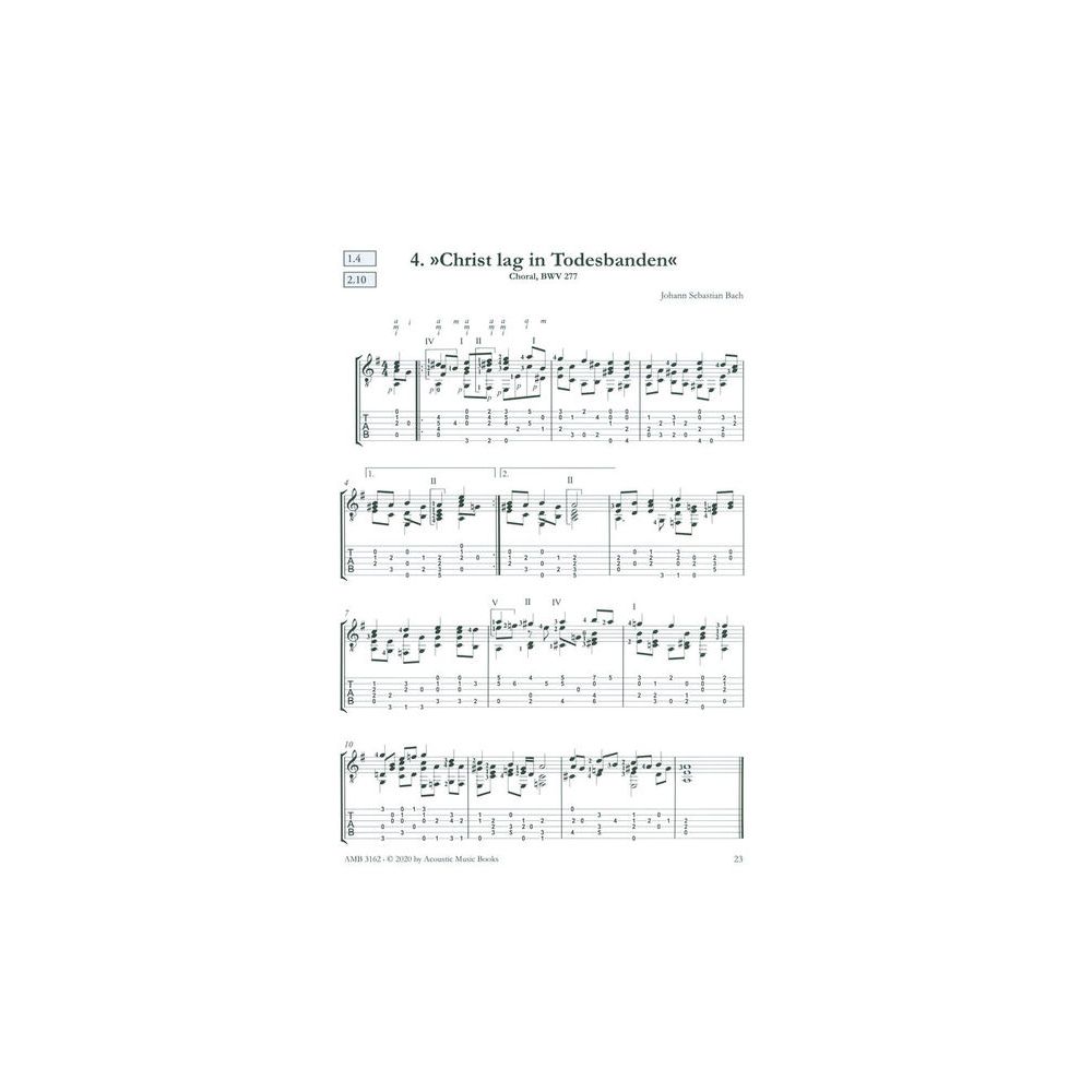 Acoustic Music Books 22 Masterworks J.S.Bach – Thomann Ireland