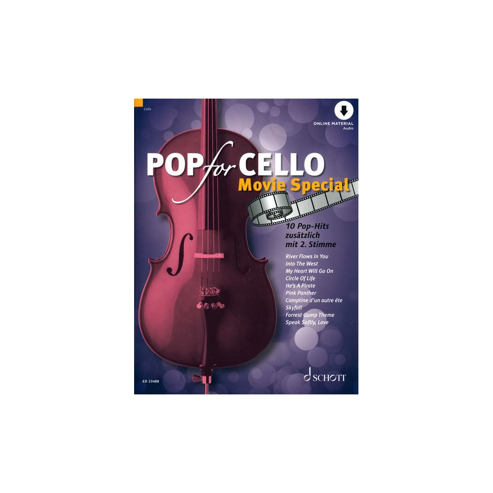 Schott Pop For Cello Movie Special – Thomann Ireland