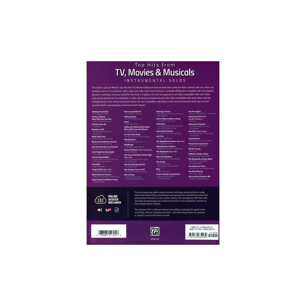 Alfred Music Publishing Top Hits from TV Flute – Thomann Ireland