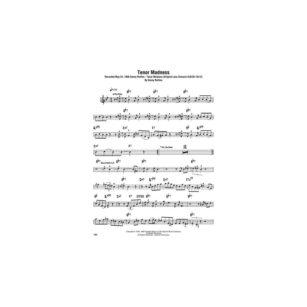 Hal Leonard Sonny Rollins Omnibook C – Thomann Ireland