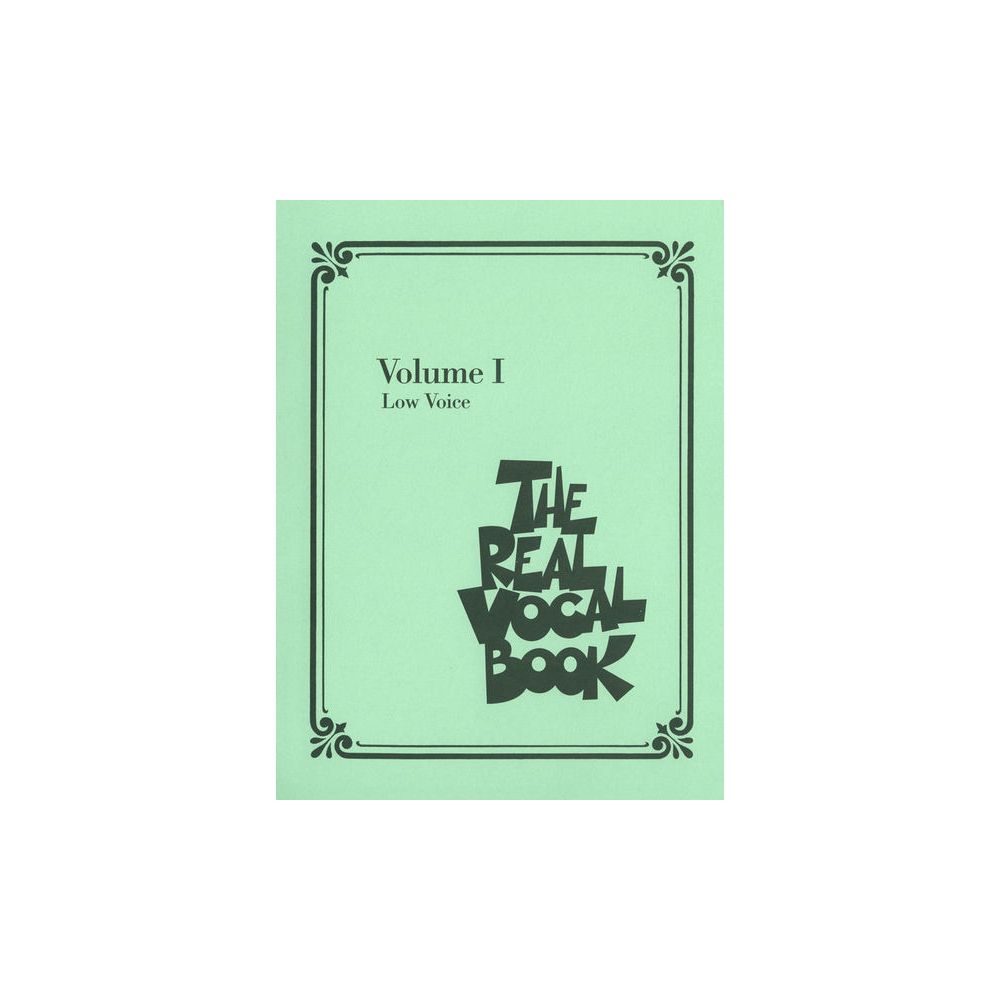 Hal Leonard Real Vocal Book 1 Low Voice – Thomann Ireland