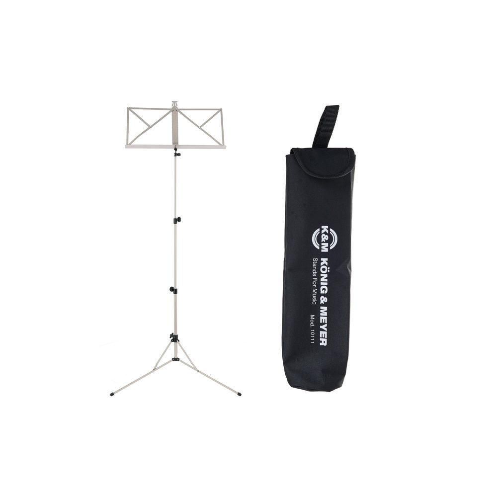 K&M 101 Stand Nickel Colored Set – Thomann Ireland