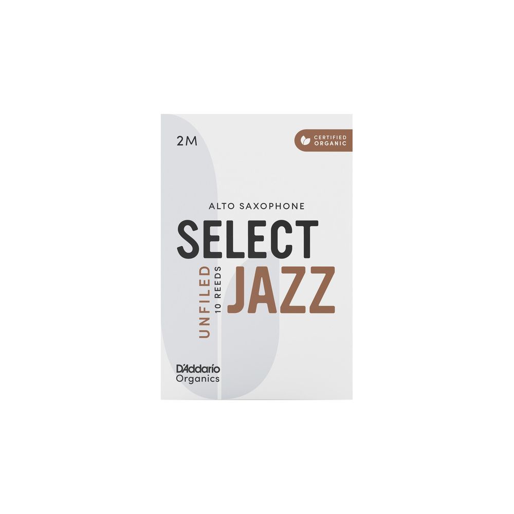 DAddario Woodwinds Organic Sel. Jazz Unf. ALT 2M – Thomann Ireland