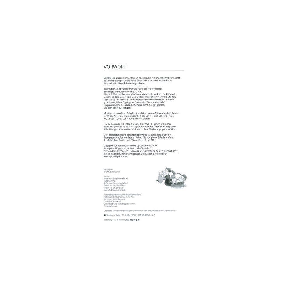 Hage Musikverlag Trompeten Fuchs C – Thomann Ireland