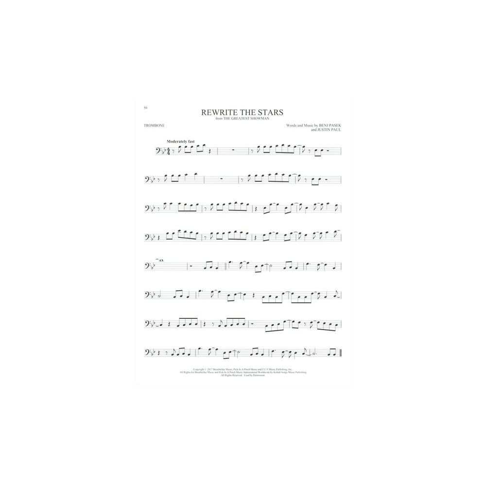 Hal Leonard 50 Popsongs for Kids Trombone – Thomann Ireland