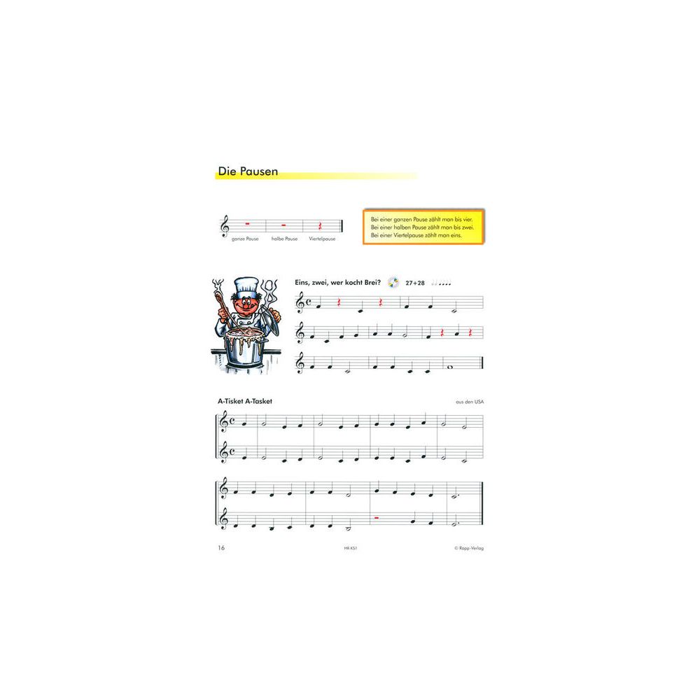 Horst Rapp Verlag Klarinette lernen mit Spaß 1 – Thomann Ireland