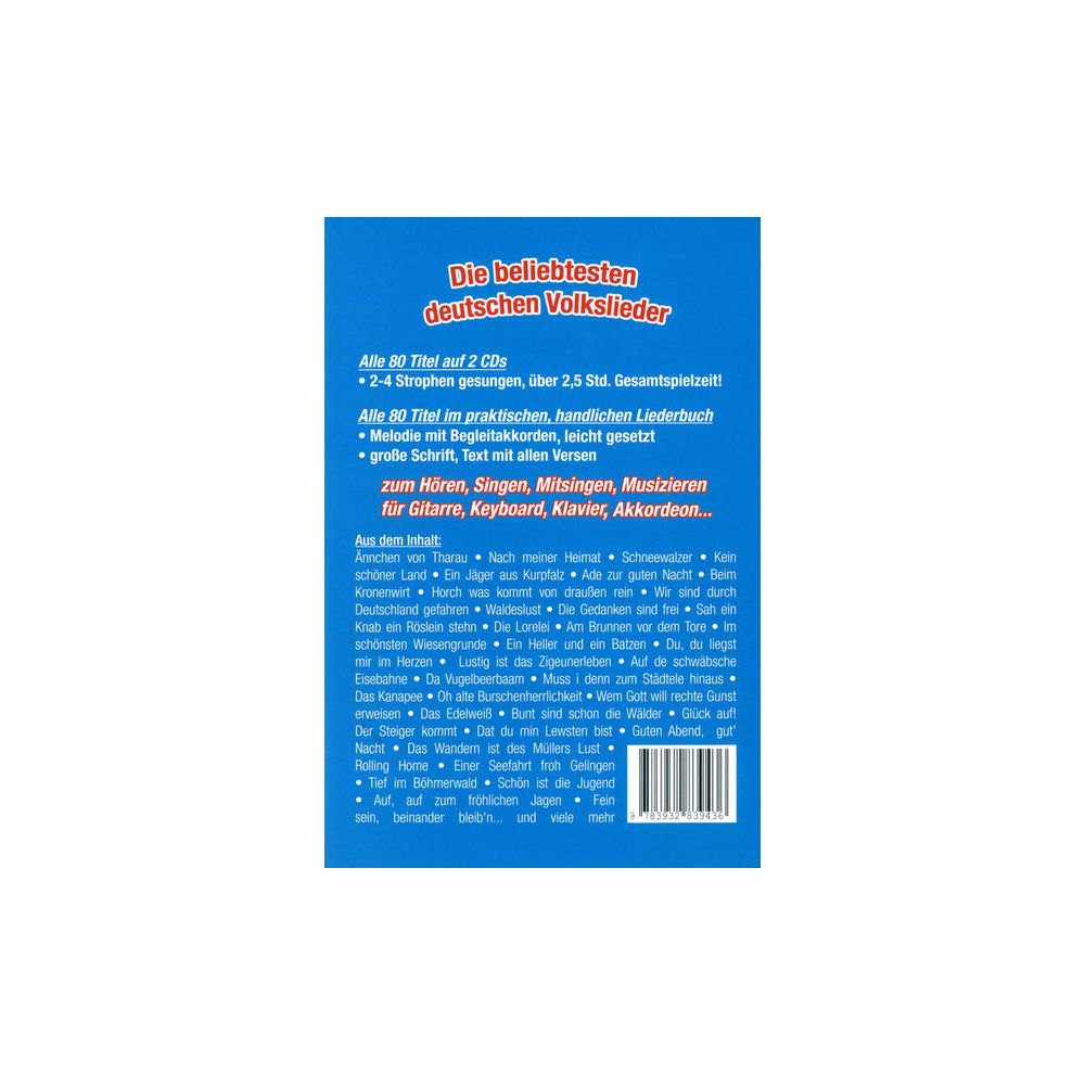 Bosworth Deutsche Volkslieder – Thomann Ireland