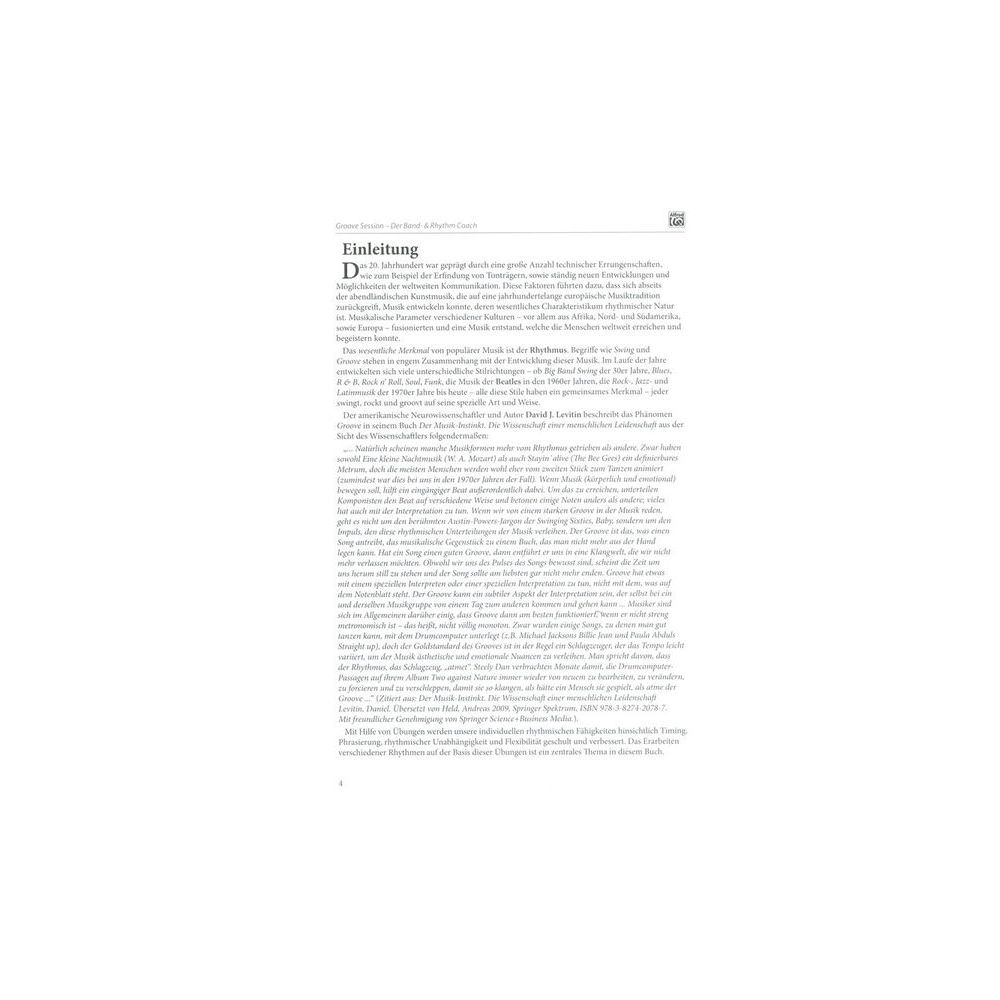 Alfred Music Publishing Groove Session – Thomann Ireland