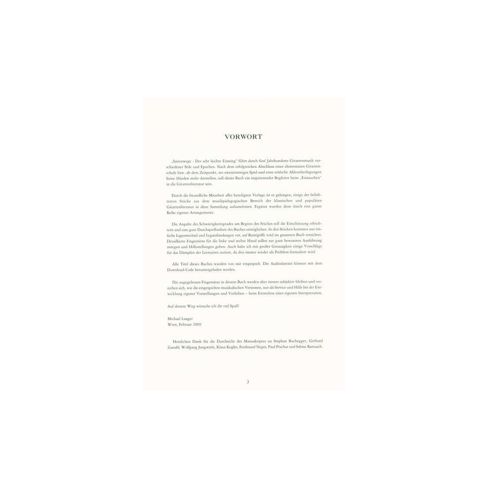 Edition Dux Saitenwege Der sehr leichte – Thomann Ireland