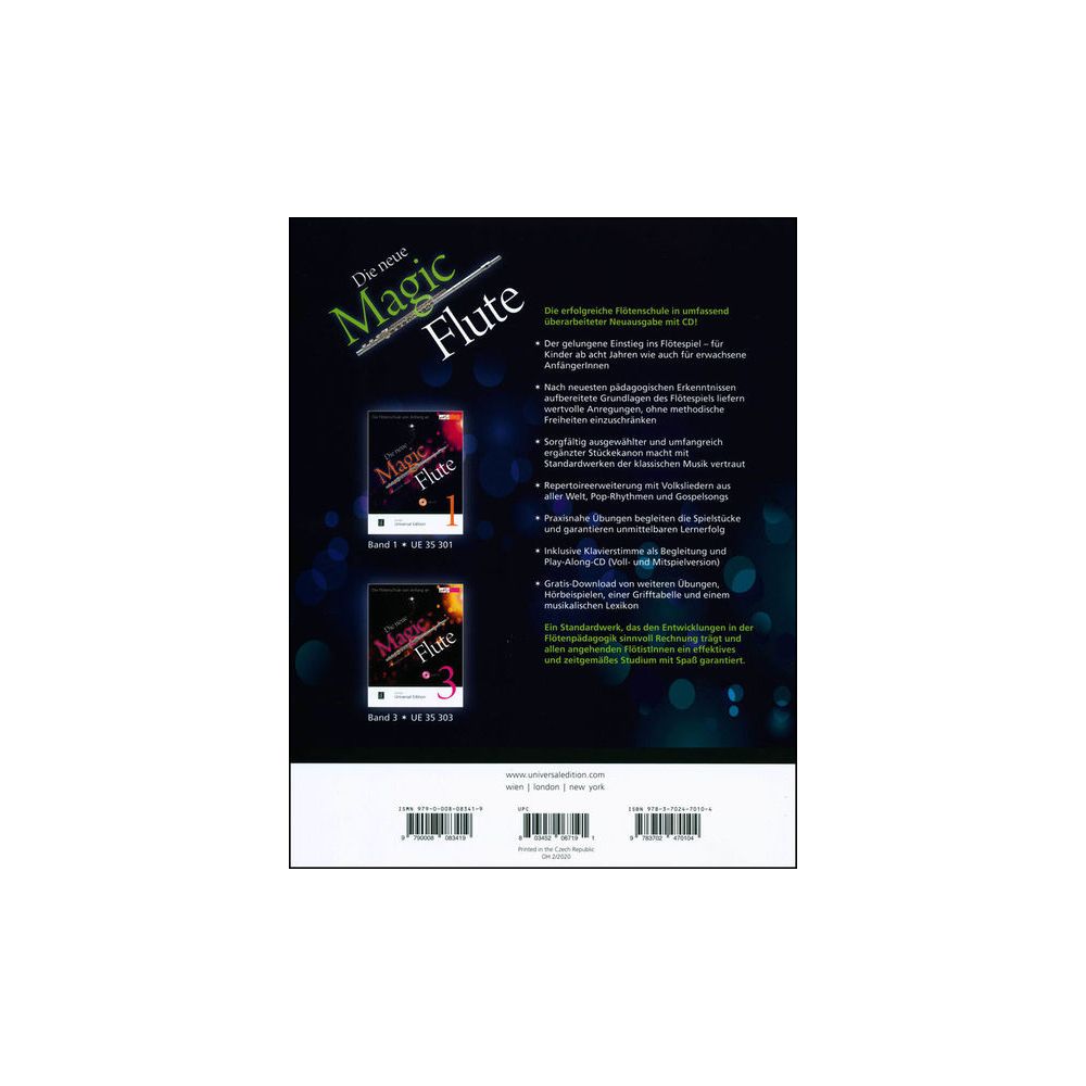 Universal Edition Neue Magic Flute 2 – Thomann Ireland