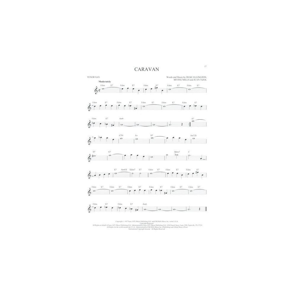 Hal Leonard 101 Jazz Songs for Tenor Sax – Thomann Ireland