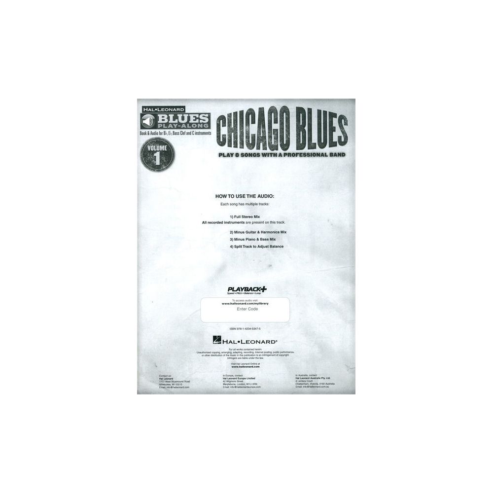 Hal Leonard Blues Play