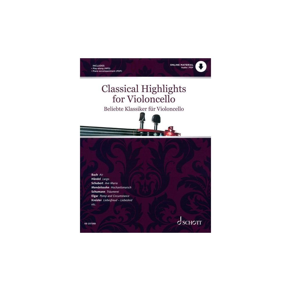 Schott Classical Highlights Cello – Thomann Ireland
