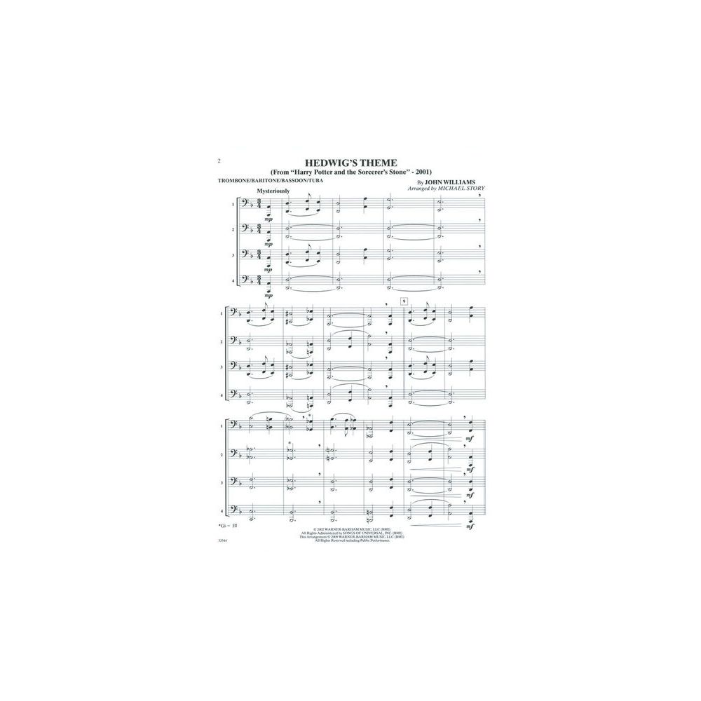 Alfred Music Publishing Movie Quartets for All Tromb. – Thomann Ireland