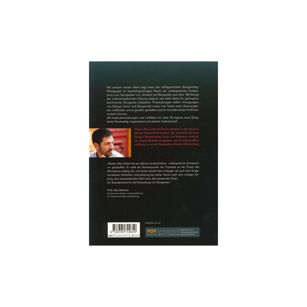 Schott Songtexte Schreiben – Thomann Ireland